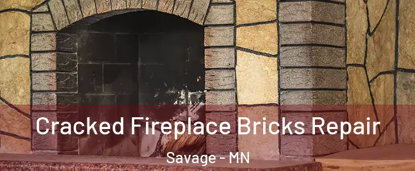  Cracked Fireplace Bricks Repair Savage - MN