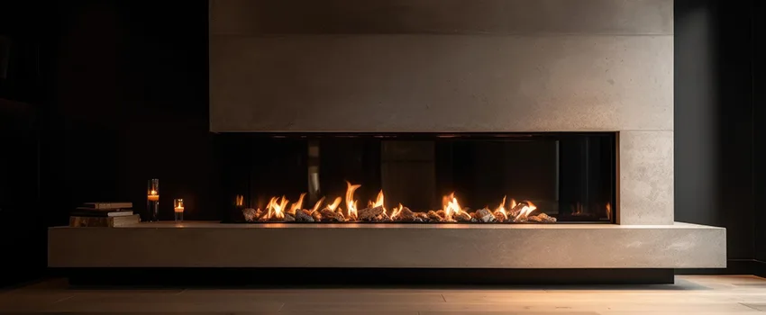 Gas Fireplace Ember Bed Design Services in Savage, Minnesota