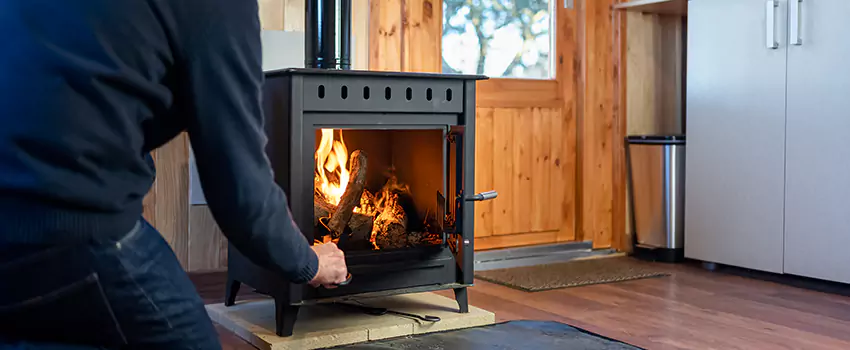 Open Hearth Wood Fireplace Installation in Savage, MN