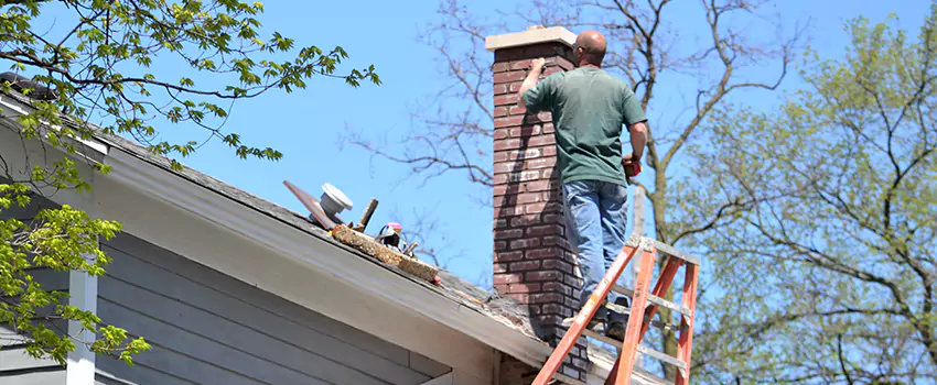 Vinyl and PVC Chimney Flashing Installation in Savage, MN