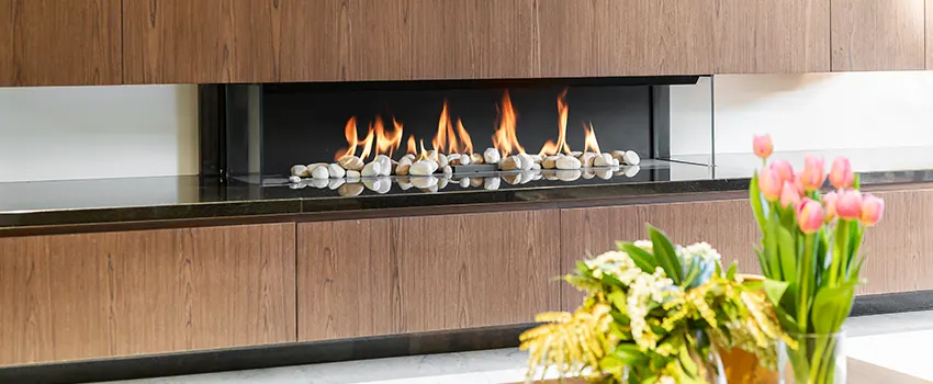 Double-height Fireplace Design Refurbishment in Savage, Minnesota