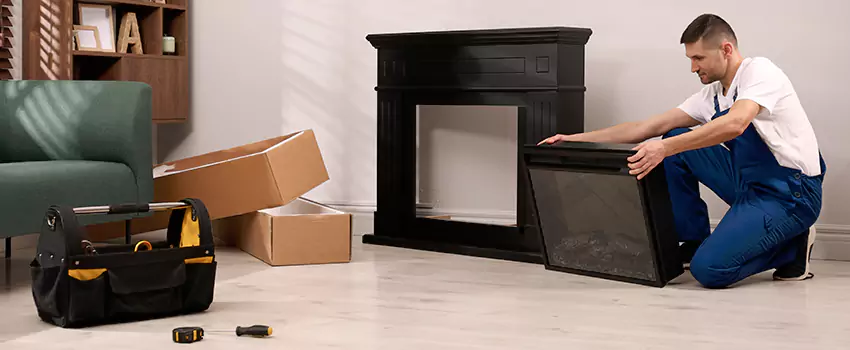 Old Rusted Metal Fireplace Repair And Replacement in Savage, MN